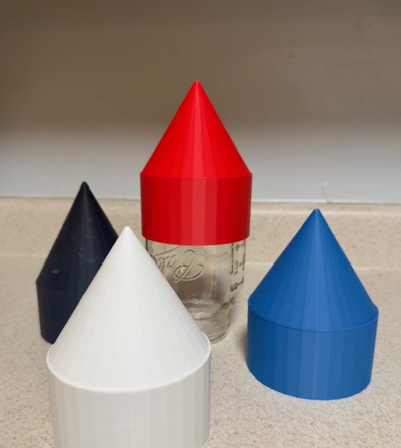 No Roost cone for standard Mason Jar image 1