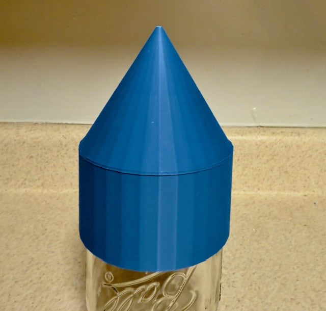 No Roost cone for standard Mason Jar image 0